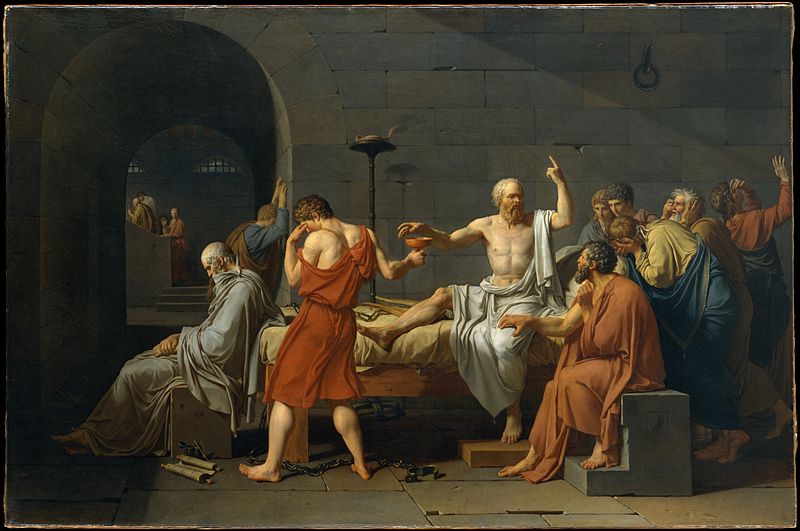 The Death of Socrates martino agostini